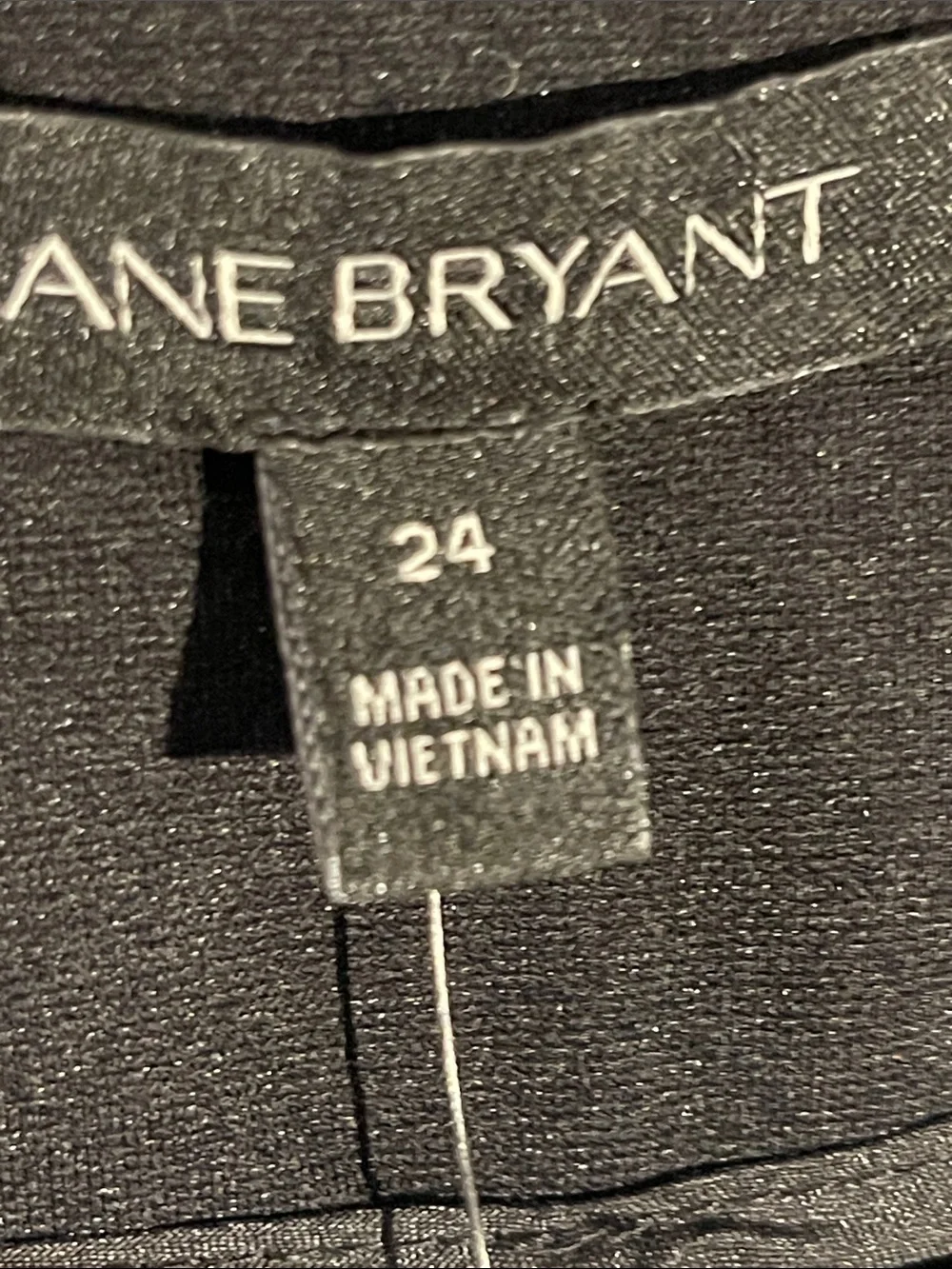 Lane Bryant Black Single-Button Open Blazer Sz 24